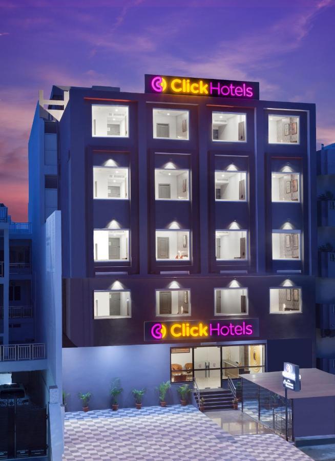 Click Hotel Jaipur, Raja Park Kültér fotó